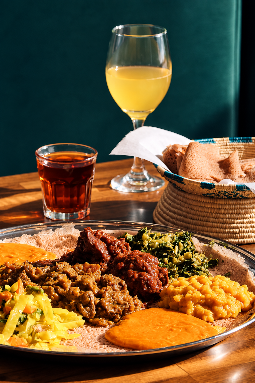Teff Gives Stamford a Communal Table for Eritrean and Ethiopian Cooking